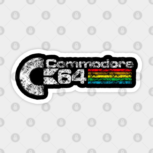 Commodore 64 Vintage Retro Sticker by BellyWise